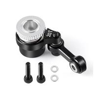 BRKRC 20T/25T Aluminum Servo Saver Arm Set for ARRMA 1/18 Granite 1/16 Mojave 1/14 Typhon GROM 1/12 Losi NAS-car RC Car Upgrade (20T Servo Saver Set)