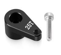 BRKRC 20T/25T Aluminum Servo Saver Arm Set for ARRMA 1/18 Granite 1/16 Mojave 1/14 Typhon GROM 1/12 Losi NAS-car RC Car Upgrade (25T Servo Arm)