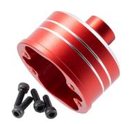 BRKRC Aluminium Alloy Front/Rear Diff Case Differential Carrier for Tra-xxas 1/16 Mini Maxx/Mini XRT/Mini Slash 4X4 Rally VXL Ford Upgrade (Red)