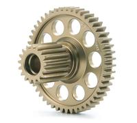 BRKRC Hardened Aluminum 17/50T Counter Gears Diff Spool Gear for 1/12 RC Tamiya Lunch Box Upgrade Parts