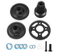 BRKRC Steel 3 Speed 40T 43T 46T Gear Clutch Set for 1/8 Kyosho USA-1 Mad Force Kruiser Crusher FO-XX RC Car Part