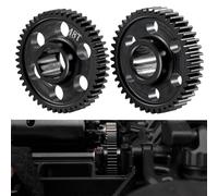 BRKRC Steel Main Gear 0.5M 48T Spur Gear for Arrma Granite Typhon Grom | 1/14 Mini Mojave Grom 2S 1/12 Losi Nascar 1/18 RC Upgrade