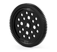 BRKRC Steel Main Gear 48P 87T 93T Spur Gear for ECX 2WD Ruckus/Axe/Brutus/Circuit/AMP MT/AMP DB/AMP Crush/K&N Torment Horizon 1/10 RC Upgrades Part (87T)