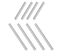 BRKRC Titanium Alloy Upper Lower Hinge Pins Set for ARRMA 1/18 Granite GROM 1/16 Mojave/Gorgon/Quake GROM 1/14 Typhon GROM Upgrade Parts (Lower&Upper)