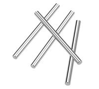 BRKRC Titanium Alloy Upper Lower Hinge Pins Set for ARRMA 1/18 Granite GROM 1/16 Mojave/Gorgon/Quake GROM 1/14 Typhon GROM Upgrade Parts (Lower)