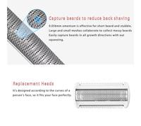 BRL140 Replacement Shaver Foil Head Compatible with Philips Women's Electric Shaver BRL140 BRL130 Wet and Dry,Lady shave Replacement Foil and Blade for Philips Trimmer Razor and Cutter 2 Pack