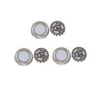 BRLKAUZSY 3pcs HQ4 Razor Replacement Head Razor Blade Sh50/52 S5000 Series5000, Compatible For Philips HQ912 HQ914 PQ216 PQ182 PQ190 YQ6008, Electric Razor Parts Accessories(9pcs)
