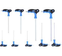 BRLLIANT TOOLS Brilliant BT041100 T-Handle Allen Key Set 9-Piece [Powered by KS Tools]