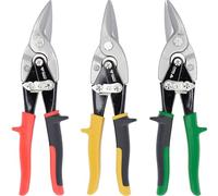 BRLLIANT TOOLS Brilliant BT067200 Leverage Tin Shears Set of 3 [Powered by KS Tools]