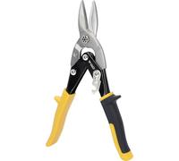 BRLLIANT TOOLS Brilliant BT067202 Lever Tin Snips Straight Cutting 10 Inches [Powered by KS Tools]