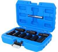 BRLLIANT TOOLS BT026000 Brilliant 1/2 Inch Spiral Profile Socket Set 10-19 mm 10-Piece [Powered by KS Tools]