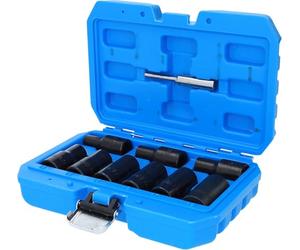 BRLLIANT TOOLS BT026000 Brilliant 1/2 Inch Spiral Profile Socket Set 10-19 mm 10-Piece [Powered by KS Tools]