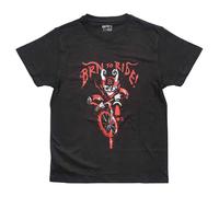 Brn To Ride Devil Short Sleeve T-shirt M Black / Black