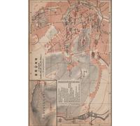 Brno Czech Republic Map Journal: Vintage Map Notebook
