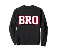 Bro Athletic Block Letters Sweatshirt