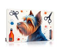 Bro Cave Sign Dog Grooming Tools And Accessories Tin Sign Tin Signs Funny Vintage Metal Sign Funny(30X40CM)