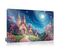 Bro Cave Sign Enchanted Castle Under A Twirling Galaxy Sky Tin Sign Tin Signs Funny Vintage Metal Sign Funny(30X40CM)