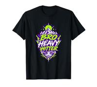 Bro Heavy Hitter Mountains Forest Water Slang T-Shirt