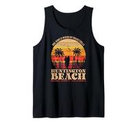 Bro, Home is Where My Board Chills Huntington Beach Surf Tank Top