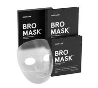 BRO MASK Premium Korean Face Mask for Men (4x1 Pack) - Anti Aging Sheet Masks w/Hydrogel, Vitamin C, Hydrolyzed Collagen, & Hyaluronic Acid - Perfect Skin Care for Men