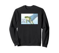 Bro Relax I Am Literally Just Vibing Meme Frog Sweatshirt