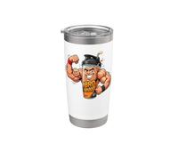 Bro Shake Funny Protein Logo Stainless Steel Insulated Tumbler