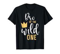Bro the Wild One Matching 1st Birthday First Thing Brother T-Shirt