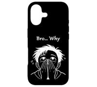 Bro… Why Covering Face Overwhelmed Meme Anime Case for iPhone 17