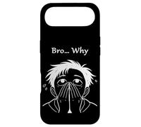 Bro… Why Covering Face Overwhelmed Meme Anime Case for iPhone Air