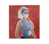 BROAD AirPro Mask Rechargeable Electrical Air Purifying Respirator with HEPA Filter