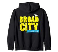 Broad City Pigeon Logo Zip Hoodie