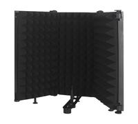 Broadcast Audio Shield - Sound-Absorbing Panel with Noise Cancellation | Adjustable Microphone Isolation for Studies, Acoustic Processing for Recording Spaces, Voice Acquisition
