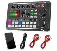 Broadcast Equipment Package - Sound Card Kit, Broadcast Equipment Bundle | English Version Broadcast Equipment Bundle, Podcast Production Studio All In PA