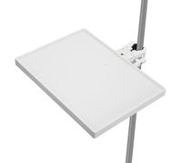 Broadcast Mic Stand Tray for Soundcards and Small Devices Easy Installation for Live Tripod Bracket Mic Holder Accessory Pickup Shock Mount Tray