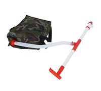 Broadcast Spreader, Grass Seed Spreader Lawn Manual Fertilizer, with Bag, for Farm Corn Vegetables Sugar Cane Fruit Trees