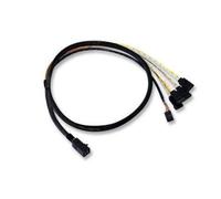 Broadcom L5-00221-00 Serial Attached SCSI (SAS) cable 1 m Black