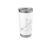 Broadfork - No Dig Society Broadforking Stainless Steel Insulated Tumbler