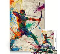 Broadhead Marksman Teenagers Puzzles 1000 Piece Jigsaws Mind Exercise Light Enjoyment Exact Cut Thoughtful Gift (50x75cm)
