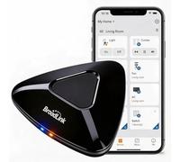 Broadlink RM MAX Smart Home Hub, Works with Matter, Wi-Fi & BLE Universal Remote for IR/RF Devices, Works with Alexa Google Home, for TV AC Blinds