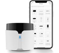 Broadlink RM5 plus Universal Infrared Remote, Wi-Fi Smart Home Hub for TV, AC and Audio (IR 38KHz), 2.4GHz Wi-Fi Required, Voice Control with Alexa & Google Home