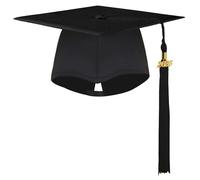 BROADREAM Unisex Graduation Cap for Graduation, University, High School, Adjustable Student Hat, With lettering, L