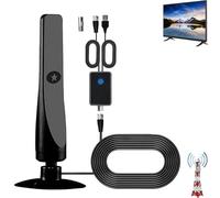 Broadwave TV Antenna 2025, Broadwave Antenna, Amplified HD Digital TV Antennas, Miles Coverage Range Supports 4K 8K 1080p for Smart HDTV and Older TVs(1 Set)
