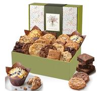 Broadway Basketeers Condolence Sympathy Gift Baskets, Fresh Baked Assorted Brownies & Cookies Gift Box, Individually Wrapped Desserts Care Package for Condolences, Memorial, Remembrance