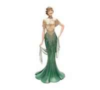 Broadway Belles Natalie Emerald Green and Gold Standing Charleston Figurine