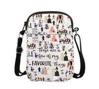 Broadway Musical Inspired Gift Musical Theatre Actor Actress Messenger Bag Drama Theatre Crossbody Purses Bag (Musical Thing Cross)