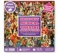 Broadway Musical Theatre Jigsaw Puzzle - 1000 Piece: Gift for Musical Theatre Fans & Broadway Lovers