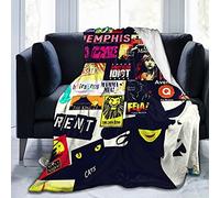 Broadway Musicals Collage Fleece Blankets,Soft Warmer Throw Blankets for All Season,Lightweight Microfiber Flannel Blanket Suit for Couch,Home Bed,Sofa & Dorm 60X50 in