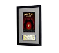 Broadway Playbill Ticket Frame (Program - Ticket, Satin Black- Gray Mat)