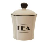 Broadway Tea Canister - Cream