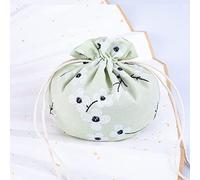 Brocade Drawstring Jewelry Pouch Bag, 4 Pcs Multicolor Chinese Embroidered Floral Drawstring Empty Sachet Bags For Jewelry(Light Green)